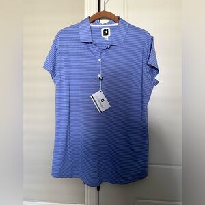NWT Women’s Footjoy Stripe Polo Shirt